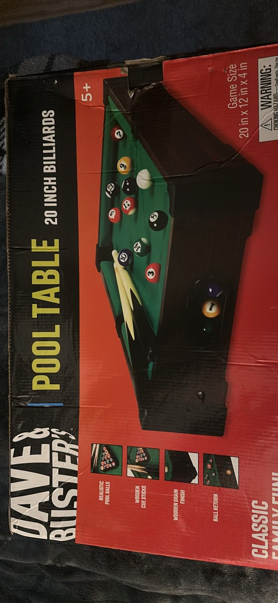 Mini Pool Table