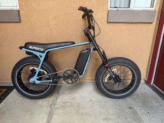 Super73 Miami Blue Electric bike (CASH ONLY)