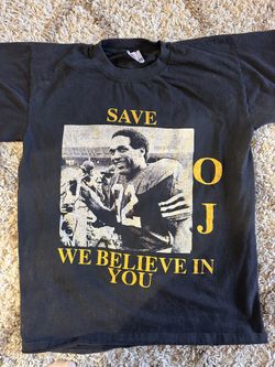 rare Vintage OJ Simpson T-shirt