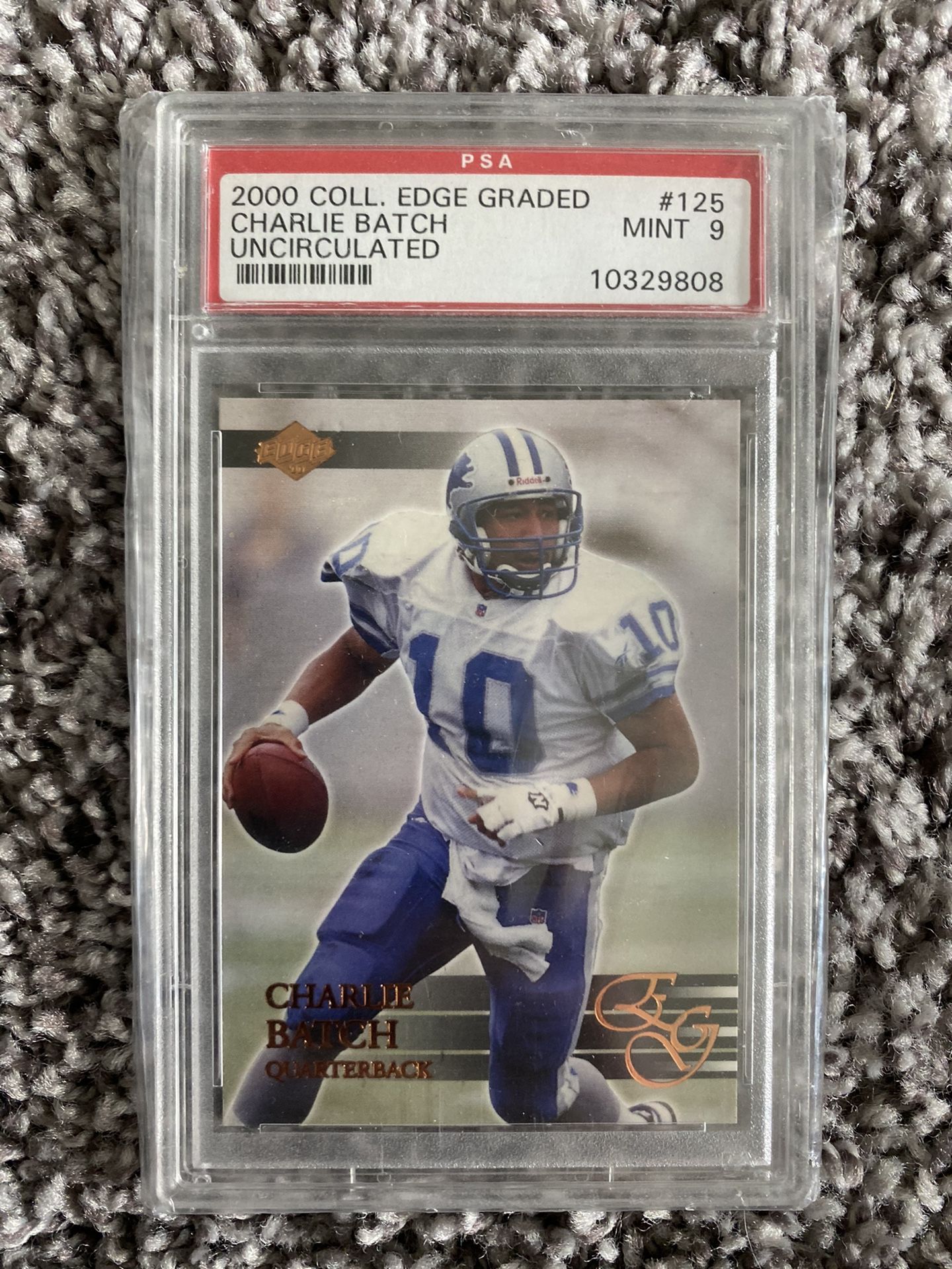 Charlie Batch PSA mint 9 🔥