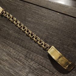 Chino Link 10k Gold Bracelet 48.5 grms