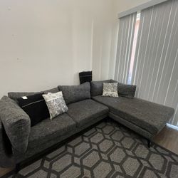 Grey Sectional Couch