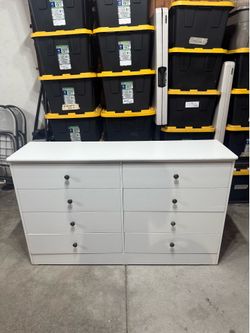 White dresser