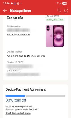Apple iPhone 16 256GB in Pink
