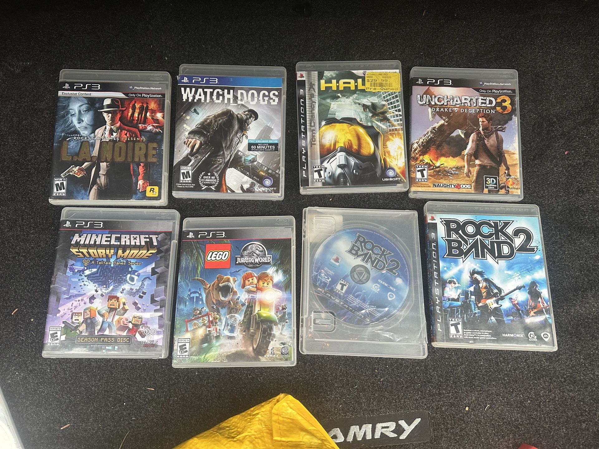 8 PS3 Video Games For Sale