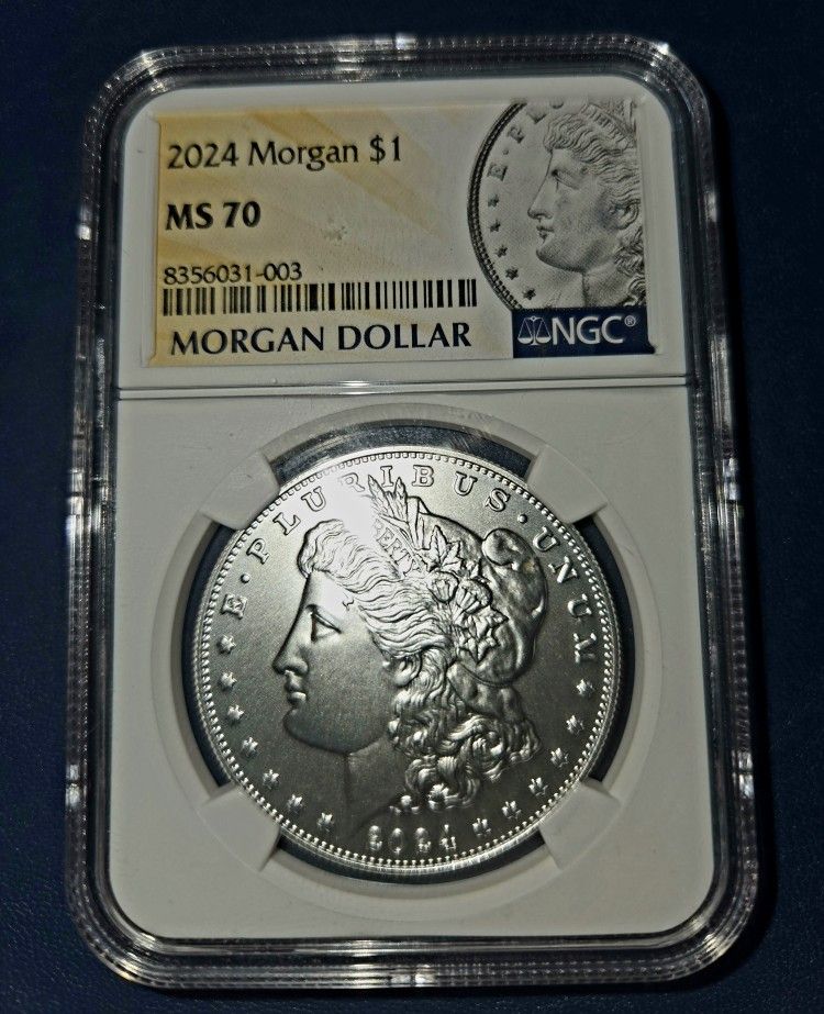 2024 MS 70 Morgan Silver Dollar