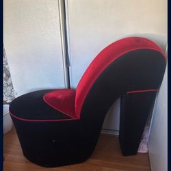 Vintage High Heel Chair 