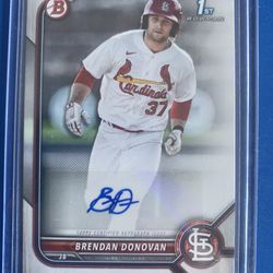 2022 Bowman First Brendan Donovan Auto