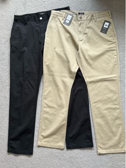 RVCA Weekend Stretch Chino Pants Size 38x32 Brand New With Tags Attached