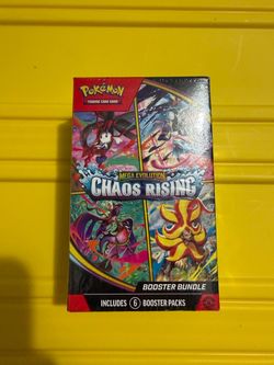 Pokémon TCG Mega Evolution Chaos Rising Booster Bundle