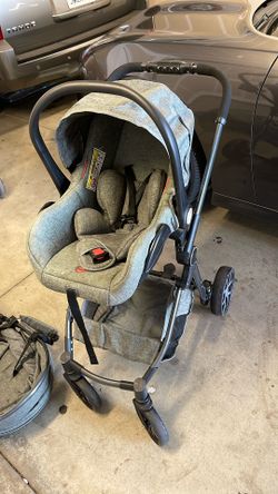 Baby Car Seat And Basanet