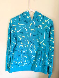 Nike All - Over Print Hoodie Youth Boys Size XL