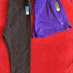 Lot 2 WOMENS FITNESS GYM YOGA PANTS Black OLD NAVY Purple XXL 2XL  ‼️ NEW ‼️ See HUGE Collection Here ...