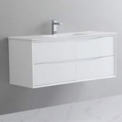 60” double vanity PVC
