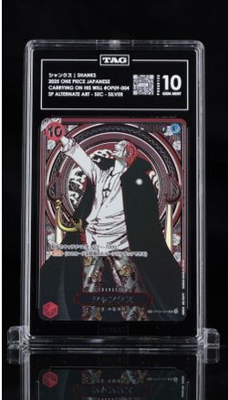 TAG 10 silver shanks (low pop of 10)