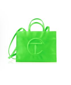 Highlighter green medium Telfar purse