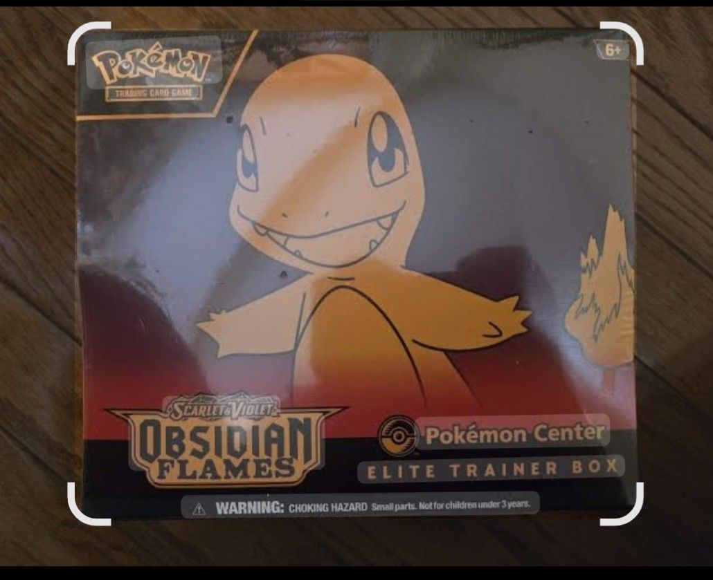 Obsidian Flames Pokemon Center Etb Sealed