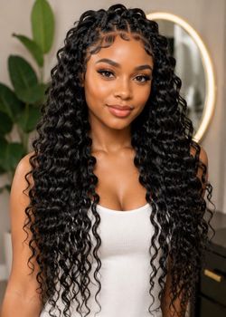 Humain hair water wave