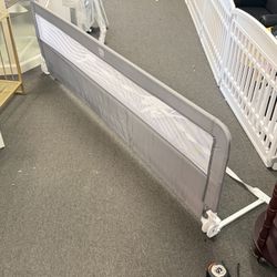$30!! 54 Inches Extra Long Bedrail With Reinforced Anchor Safety System, Grey