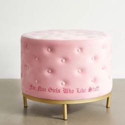 DEADSTOCKTED only So Many Made PINK Y2K JUICY COUTURE OTTOMAN 