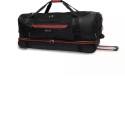 SwissTech Navigation 36" Drop Bottom Rolling Duffel with Telescopic Handle