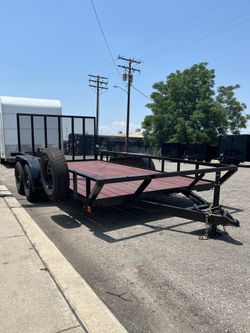 2025 Sky Trailers Utility Trailer 8.5x14x1 Tandem Axle