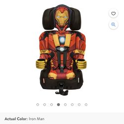 New Booster Seat Iron Man New In Box
