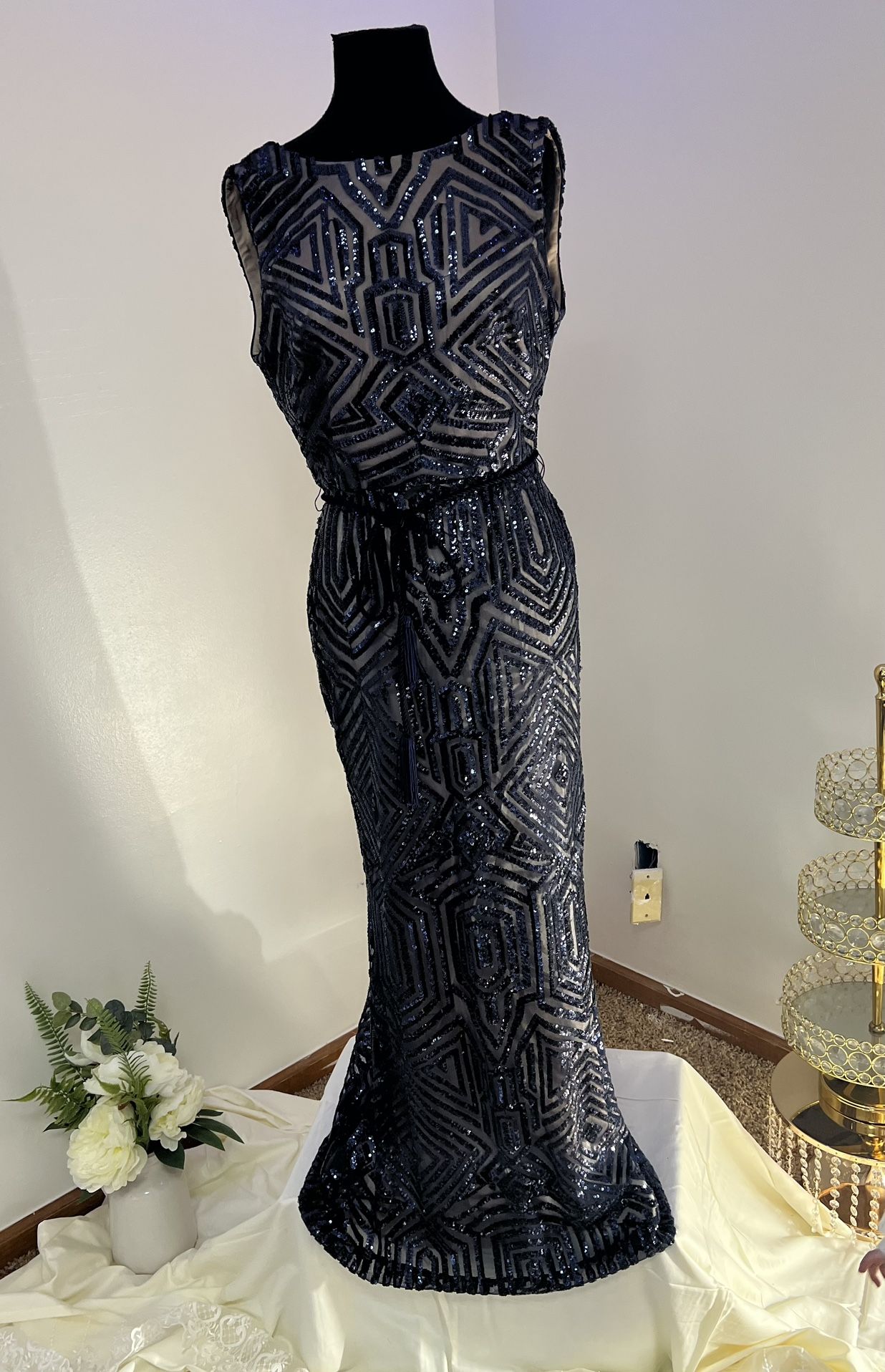 Prom Dress Straight Cut
