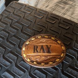 Leather Belt Buckle