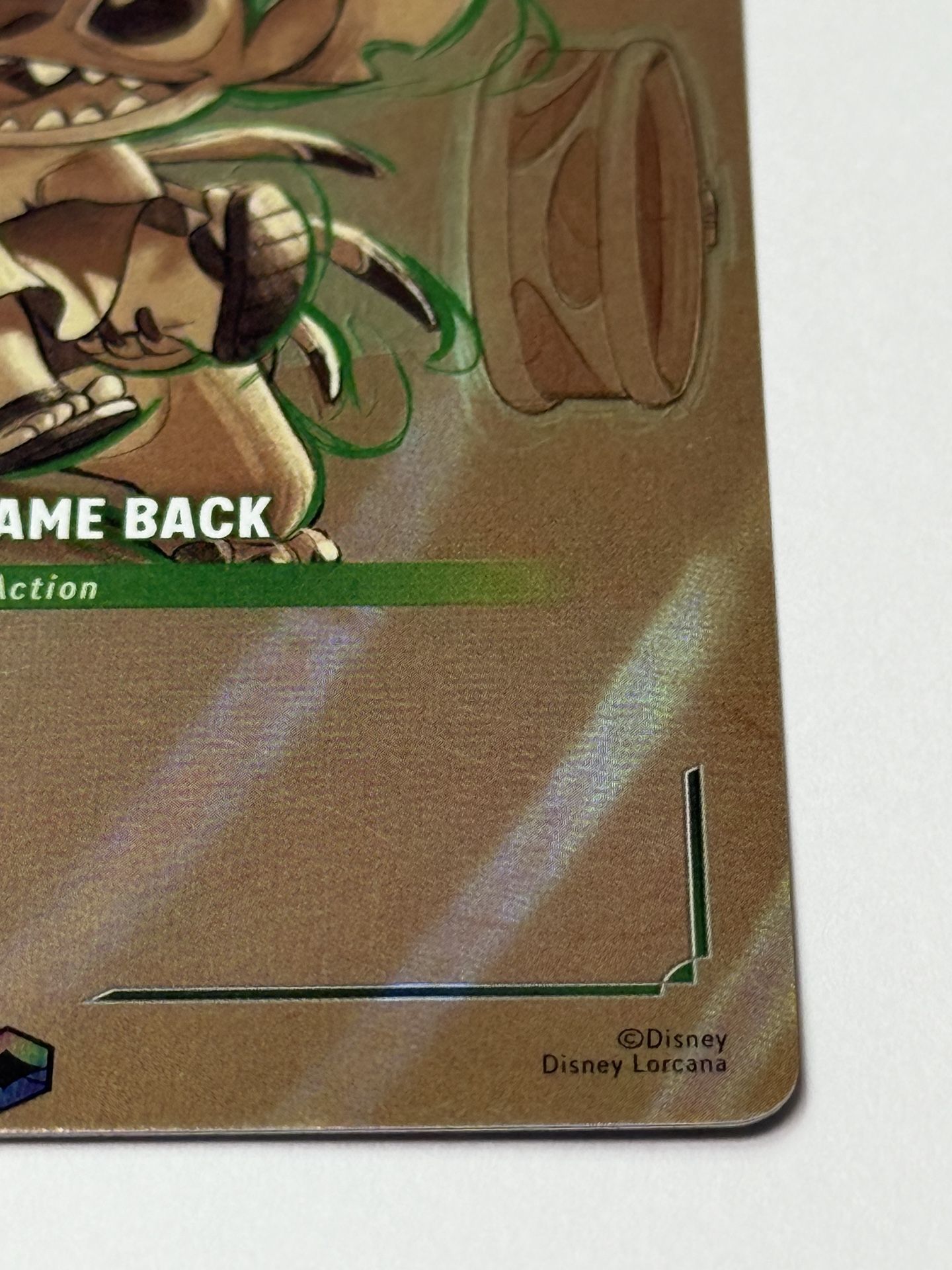lorcana card back image Disney Lorcana: Whispers in the Well Starter Deck [Amber & Emerald] main image 1