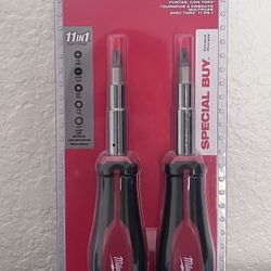 Milwaukee 11-in-1 Multi-Bit Drivers 2-Pack (New/Unused)