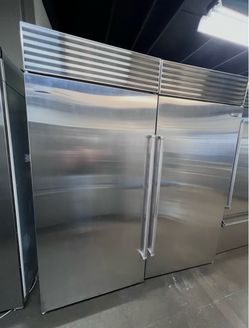 SUB-ZERO 72” BUILT-IN REFRIGERATOR & FREEZER SET – $8,000