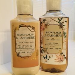 BB&W’s ‘Snowflakes & Cashmere’ Daily Moisturizing Daily Body Wash & Lotion (10, 8 Fl Ozs) Set Retails Nearly $40