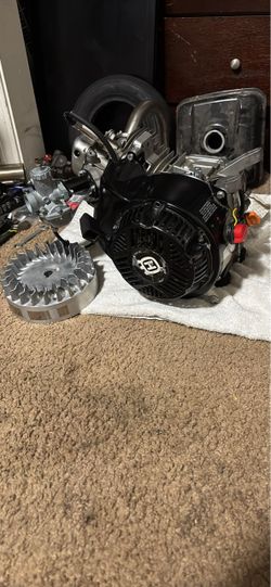 208cc comes with flywheel