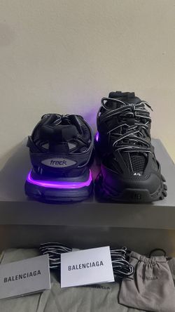 Light Up Balenciaga Track Led Balenciaga Led Track Black Light Up