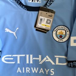Puma Manchester City 24/25 Authentic Home Jersey
