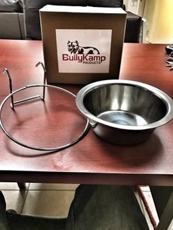 Hanging bowls for cages.