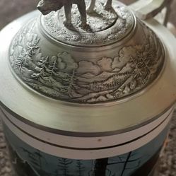 Antique Beer Canter 