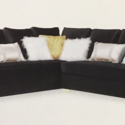 Two piece sectional set