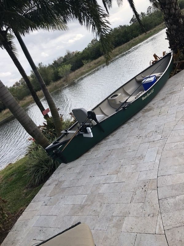 15.7” WaterQuest canoe