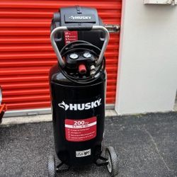 27 Gal. 200 PSI Oil Free Portable Vertical Electric Air Compressor