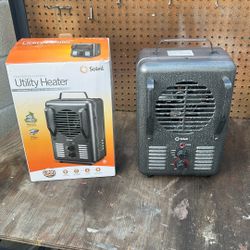 Soleil 5100 BTU Metal 3 Level Electric Heater