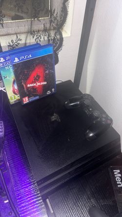 PS4 w/ controller + hdmi cord + Back4Blood + No Man’s Sky