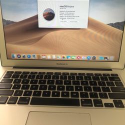 MacBook Air 2013 13 Inch 4GB Ram 256 GB Storage 