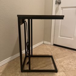 Side / End Table w/ Outlets + USB