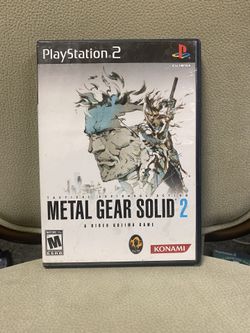 Metal Gear Solid 2 Tactical Espionage Action PlayStation 2
