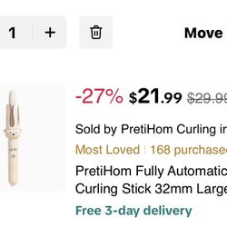 Fully Automatic Curling Iron 