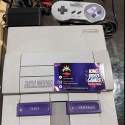 Super Nintendo used
