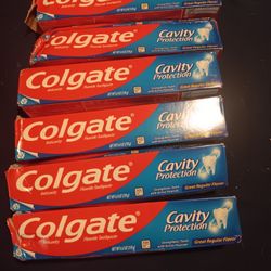 6 box's of Colgate cavity protection 