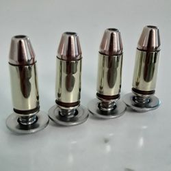 9mm Hollow Point License plate covers